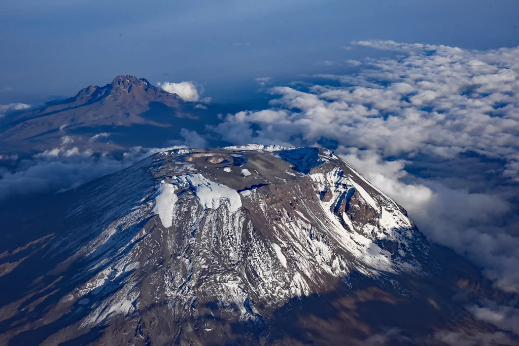 Aerial Shot of Mount Kilimanjaro