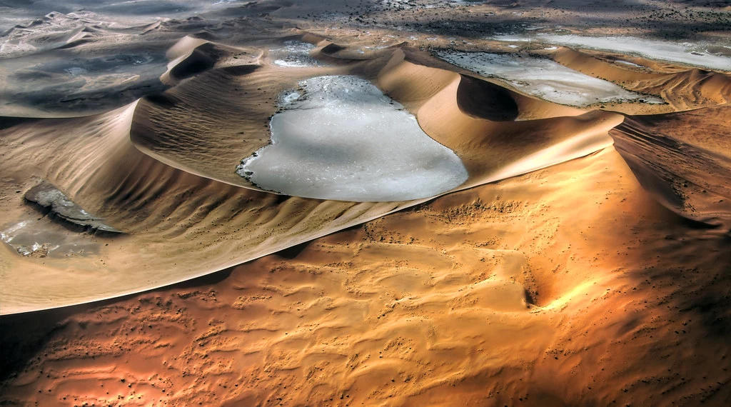 Barren Landscape of Namib Desert