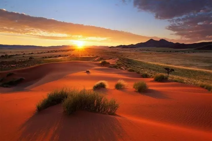 Sunset Namib Desert