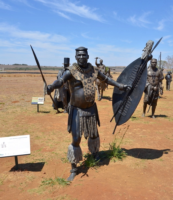 Zulu King Dingane kaSenzangakhona, Maropeng, South Africa