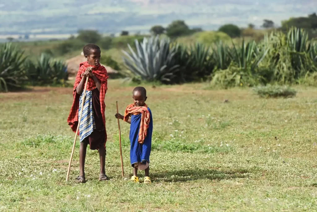 Maasai Children 